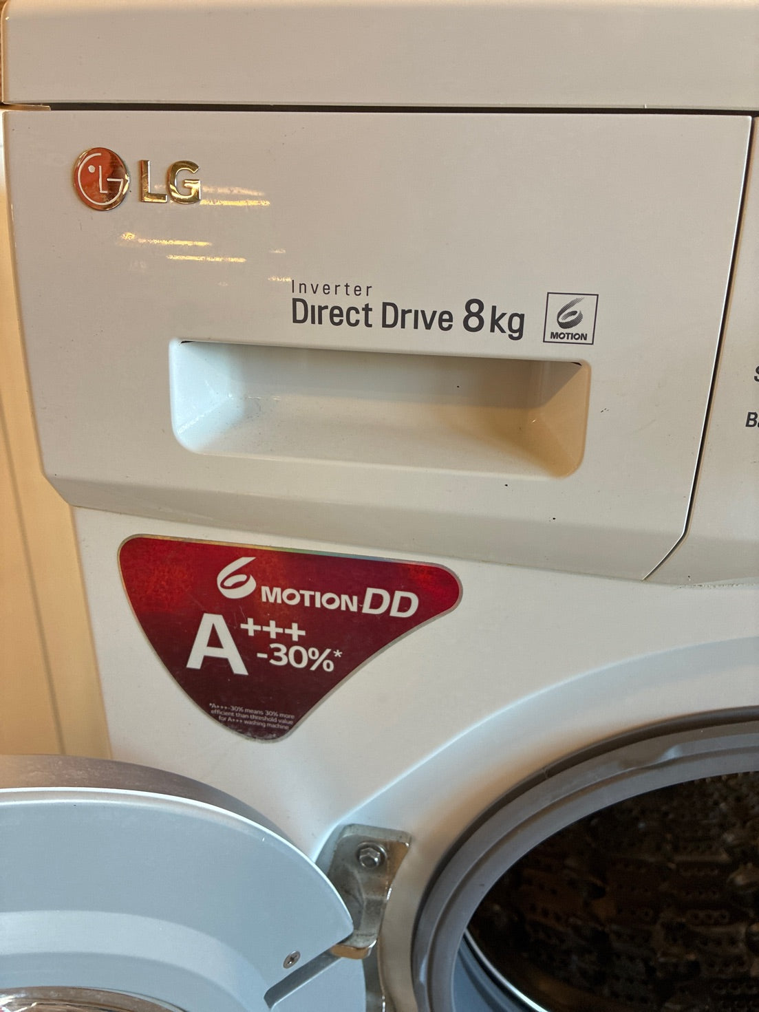 LG Vaskemaskine Direct Drive 8 kg FH4G7TDN1